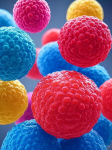 Imagem ilustrativa do cérebro e neurotransmissores no contexto do Transtorno de Personalidade Borderline