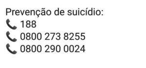 Prevenção de Suicídio