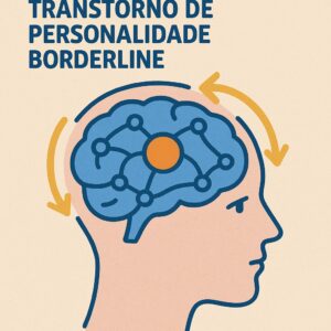 Ilustração representando a neuroplasticidade no cérebro com conexões neurais vibrantes