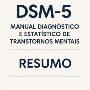 Manual Diagnóstico e Estatístico de Transtornos Mentais (DSM-5) - Livro aberto com estetoscópio