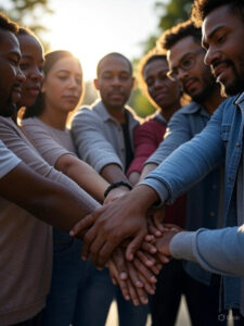 Imagem representando o pertencimento em grupos de apoio para Transtorno de Personalidade Borderline