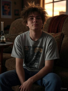 Ilustração representando a relação entre maconha e TPB